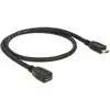 Image de Delock Câble d'extension USB 2.0 (0.50 m, USB 2.0), Câble USB