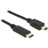 Image de Delock USB C   Mini USB B (1 m, USB 2.0), Câble USB
