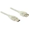 Image de Delock Câble USB A mâle USB A femelle Rallonge 1,5 (1.50 m, USB 2.0), Câble USB