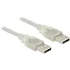 Image de Delock Type A à A (0.50 m, USB 2.0), Câble USB