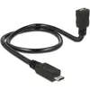 Image de Delock Câble adaptateur USB2.0 Shape MicroB, 50cm (0.50 m, USB 2.0), Câble USB