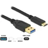 Image de Delock USB A   USB-C (3 m, USB 3.2 Gen 1), Câble USB