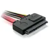 Image de Delock Câble ATA et alimentation série, interne (50 cm, SATA II), Câble interne (PC)