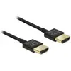 Image de Delock HDMI (Typ A)   HDMI (Typ A) (1 m), Câble vidéo, Noir