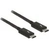Image de Delock Câble Thunderbolt 3 (1 m, USB 3.2 Gen 2, 100 W), Câble USB
