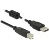 Image de Delock USB-A - USB-B (1.50 m, USB 2.0, 2.50 W), Câble USB