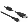 Image de Delock USB-A   USB Micro-B (0.50 m, USB 2.0, 2.50 W), Câble USB