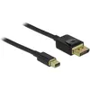 Image de Delock DisplayPort   Mini DisplayPort (1 m), Câble vidéo, Noir