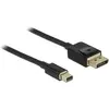 Image de Delock DisplayPort   Mini DisplayPort (2 m), Câble vidéo, Noir