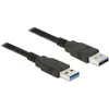 Image de Delock USB A   USB A (2 m, USB 3.2 Gen 1, 4.50 W), Câble USB