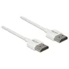 Image de Delock HDMI (type A) - HDMI (type A) (1.50 m), Câble vidéo, Blanc