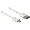 Image de Delock HDMI (Typ A)   micro HDMI (Typ D) (2 m), Câble vidéo, Blanc