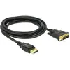 Image de Delock DisplayPort   DVI (3 m), Câble vidéo, Noir