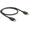 Image de Delock DisplayPort   DisplayPort (0.50 m), Câble vidéo, Noir