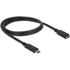 Image de Delock USB-C 3.1 Gen 1 (1 m, USB 3.2 Gen 2, 15 W), Câble USB