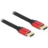 Image de Delock HDMI   HDMI (1 m), Câble vidéo, Rouge, Noir