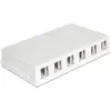 Image de Delock keystone videboîte 6 port - sadapte delock-keystone