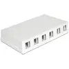 Image de Delock Boîtier de surface Keystone, Réseau : accessoires