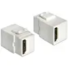 Image de Delock Keystone Jack : HDMI, Adaptateur vidéo, Blanc