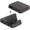 Image de Delock Smartphone Dockingstation 4K mit integrierter Halterung (USB-C, 1 portion), Station d’accueil + hub USB, Noir