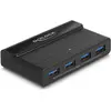 Image de Delock Commutateur USB 5 Gbps 4 x périphérique et 2 x hôte, Hub