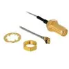 Image de Delock HF Antenna Connection for Installation - Câble d'antenne - I-PEX (M) pour SMA (F) - 20 cm - gris