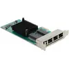 Image de Delock Carte PCI Express x1 4 x RJ45 Gigabit LAN i350 (Ethernet), Carte réseau