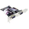 Image de Delock 4 x serial PCI Express Card - Adaptateur série - PCI Express x1 - RS-232 - 4 ports