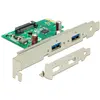 Image de Delock Carte PCI Express > 2 x USB 3.0, Contrôleur SATA