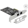 Image de Delock 89530 Carte réseau Ethernet 1000 Mbit/s (Ethernet, RJ45), Carte réseau