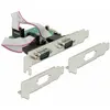 Image de Delock Carte PCI Express > 2 x série RS-232 High Speed 921K avec alimentation électrique, Contrôleur SATA