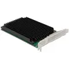 Image de Delock Carte PCI Expr x16 > Dissipateur thermique 4x int NVMe M.2 Key M, Contrôleur mémoire