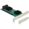 Image de Delock Carte PCI-Express 8 ports SATA, Contrôleur SATA