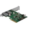 Image de Delock - Adaptateur USB - PCIe 3.0 x4 profil bas - USB 3.1 Gen 2 x 2