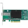 Image de Delock Carte PCI Express vers 1 slot SFP+ 10 Gigabit LAN (Ethernet, RJ45), Carte réseau, Noir, Vert