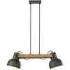 Image de Just Light, Suspension, CUP 15742-18 Pendelleuchte E27 W Schwarz (E27)