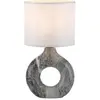 Image de Just Light, Lampe de table, CARARA Tischleuchte E27 max.max. 25W grau 14193-15 (E27)