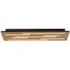 Image de Just Light, Plafonnier, LED Deckenlampe AKUSTIK Holz Akustikpanel mit Echtholzfurnier Eiche (3400 lm)