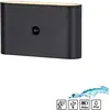 Image de Just Light, Éclairage d'extérieur, LED-Akku-Wandleuchte 19475-18, 3W, 3000K, 330lm, warmweiss, IP44, schwarz (330 lm, IP44)
