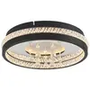 Image de Just Light, Plafonnier, HANNI LED Deckenleuchte Warmweiss 20W schwarz 15217-18 (3965 lm)