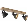 Image de Leuchten Direkt, Plafonnier, Applique et plafonnier 3x lampe d'intérieur IP20 (E14)