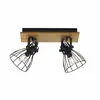 Image de Just Light, Plafonnier, TARO Deckenleuchte E14 max.max. 10W 2-fach schwarz 15118-18 (E14)
