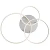 Image de Just Light, Plafonnier, LILLUTI LED Deckenleuchte Warmweiss 26W 2-fach Silber/Weiss 15157-55 (6800 lm)