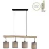Image de Just Light, Suspension, GERDA TRIBU Pendelleuchte E27 max.max. 10W 4-fach taupe 15783-29 (E27)