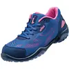 Image de Atlas, Chaussures de travail, Chaussures basses de sécurité GX 100 ESD, S1, bleu/rose, largeur 10, taille 35 (S1, 35)