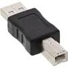 Image de InLine Adaptateur USB 2.0 (Mini USB-B), Adaptateur données + vidéo, Noir