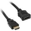 Image de InLine HDMI (Typ A)   HDMI (Typ A) (5 m), Câble vidéo, Noir