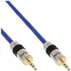 Image de InLine Premium - Câble audio - mini-phone stereo 3.5 mm mâle pour mini-phone stereo 3.5 mm mâle - 5 m - double blindage