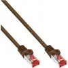 Image de InLine Câble de raccordement (S/FTP, CAT6, 0.25 m), Câble réseau