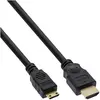 Image de InLine HDMI (Typ A)   mini HDMI (Typ C) (10 m), Câble vidéo, Noir